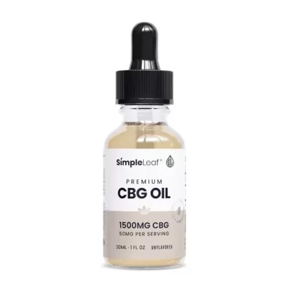 Simple Leaf Premium CBG Oil