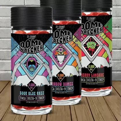 Domewrecker THCa | D9 | THCP Gummies 11000mg