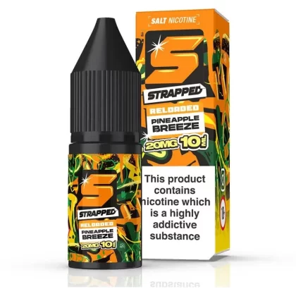 Pineapple Breeze By Strapped Reloaded Salts 10ml