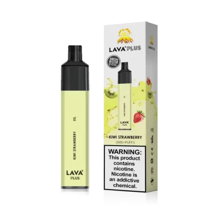 Lava Plus 2600 Puffs Disposable – Kiwi Strawberry