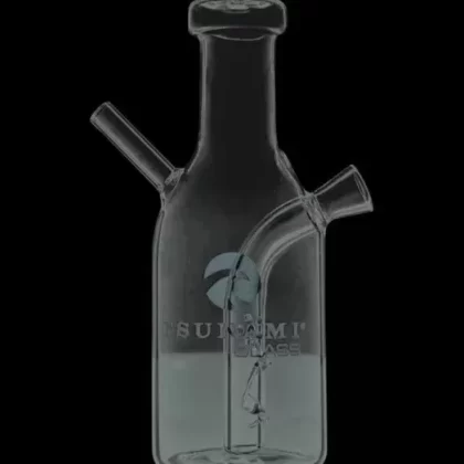 Tsunami 5″ Blunt Bubbler Bottle Pipe