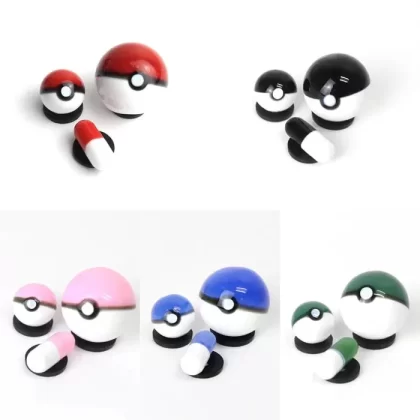 Ruby Pearl Co – Pokeball Slurper Set