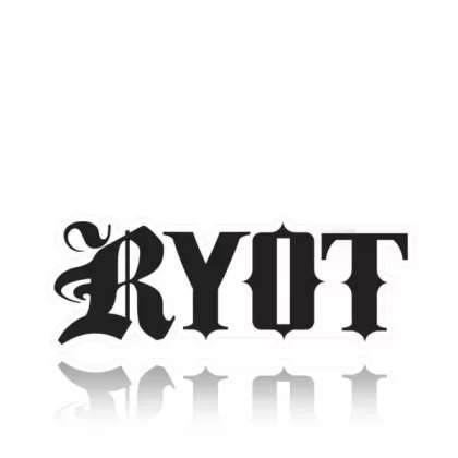 RYOT Die Cut Logo Sticker 6″ 20pk