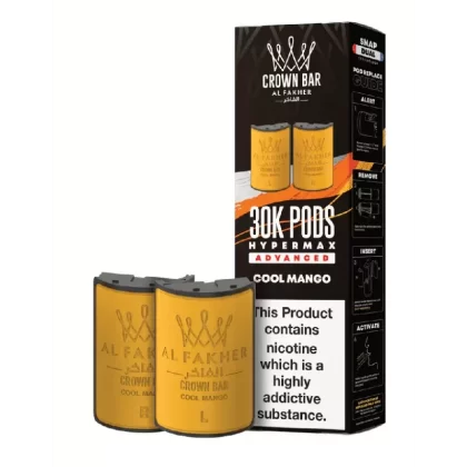 Al Fakher 30k Hypermax Prefilled Pods Cool Mango
