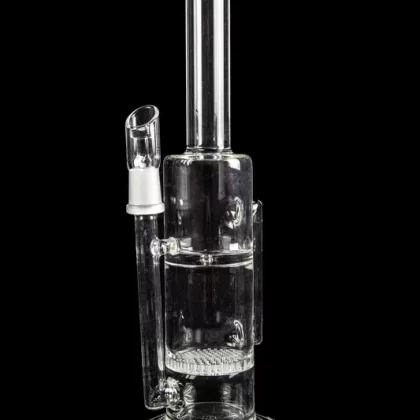 The Bee’s Knees Honeycomb Frit Disc Perc Rig