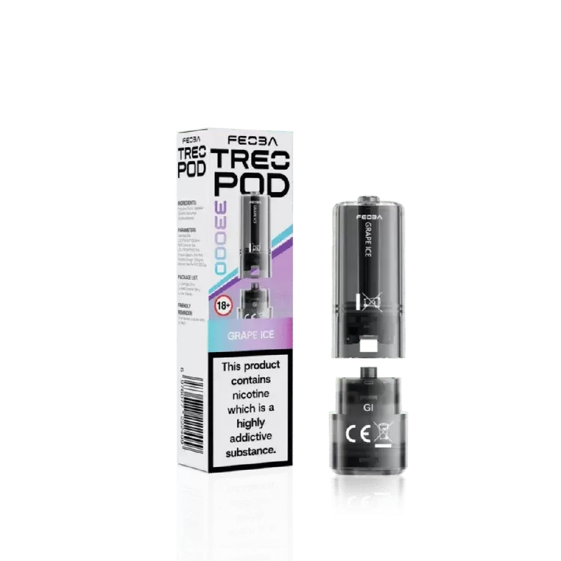 Feoba Treo 33000 Prefilled Pod Grape Ice