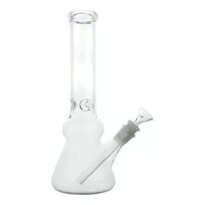 Pink All Glassed Up Bong – 10in
