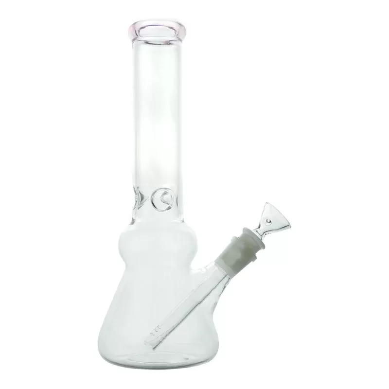 Pink All Glassed Up Bong – 10in