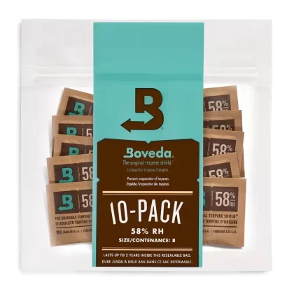 Boveda Humidity Pack 8g – 58% 10pk