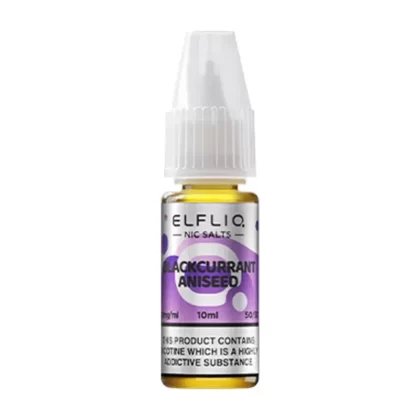 Elf Bar ElfLiq Blackcurrant Aniseed E Liquid 10ml