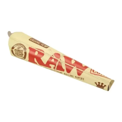 Raw Organic King Size Pre-Rolled Cones (3-Pack)