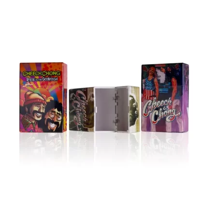 Cheech & Chong Cigarette Case With Flip – 12 Count