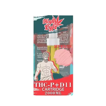 High Lyfe Moonwalker Kush THC-P + Delta 11 Cartridge – 2000mg