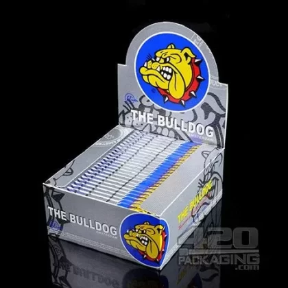 The Bulldog King Size Slim Hemp Rolling Papers 50/Box