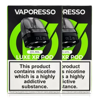 Luxe XR 2ml Pods By Vaporesso 2 Pack