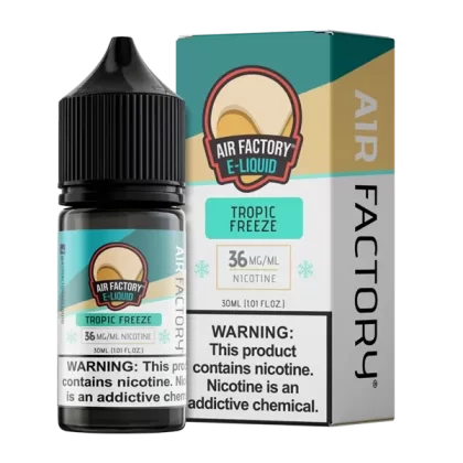 Tropic Freeze Air Factory Salt Nic Vape Juice