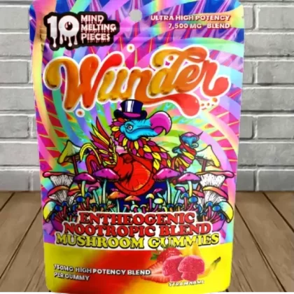 Wunder Entheogenic Nootropic Blend Amanita Gummies 7500mg