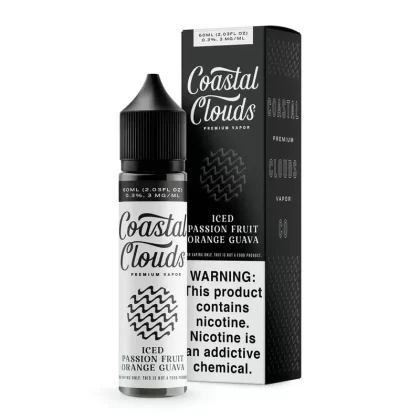 Coastal Clouds Vape Juice | Iced Passion Fruit Orange Guava
