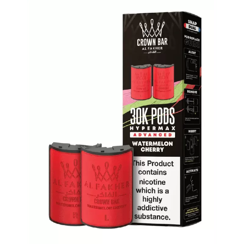Al Fakher 30k Hypermax Prefilled Pods Watermelon Cherry