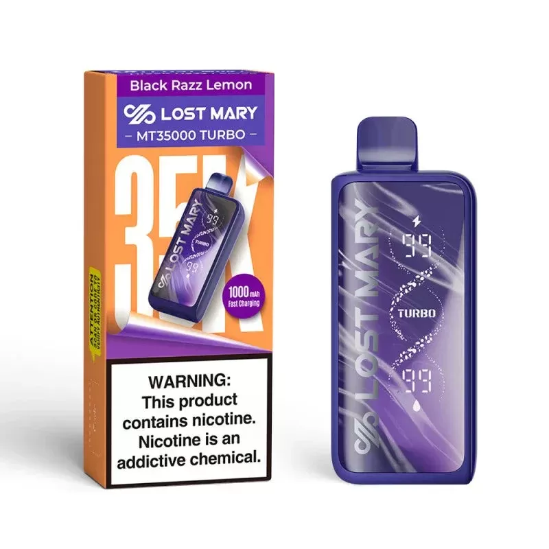Black Razz Lemon – Lost Mary MT35K