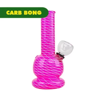 Security Window Glass Mini Carb Bong – 5in