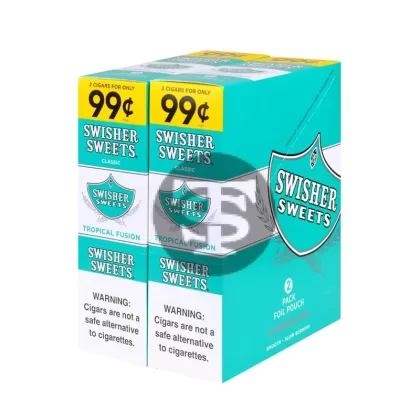 Swisher Sweets Cigarillos 99 Cent Pre Priced 30 Packs of 2 Cigars