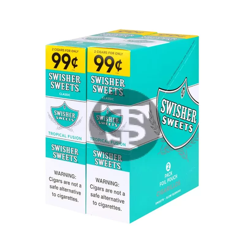 Swisher Sweets Cigarillos 99 Cent Pre Priced 30 Packs of 2 Cigars