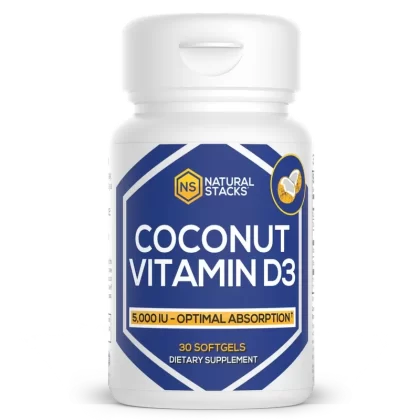 Vitamin D3 w/ Organic Coconut Oil