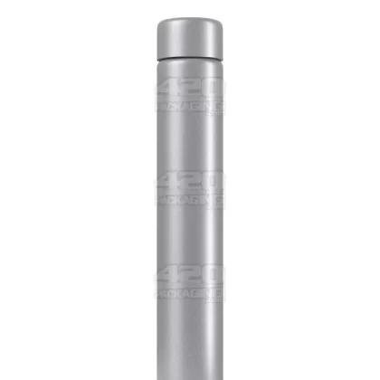 Child Resistant | King Size Push Down and Turn Screw On Opaque Metal
