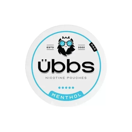Übbs 14 mg Menthol Max Strength Nikotinbeutel – Packung mit 20 Stück