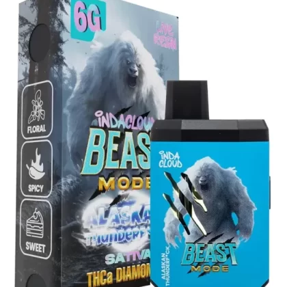 Alaskan Thunerf*ck IndaCloud Beast Mode THCA Live Resin Diamonds