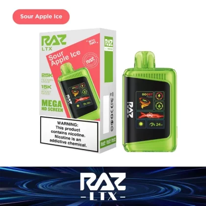Sour Apple Ice – RAZ LTX 25K