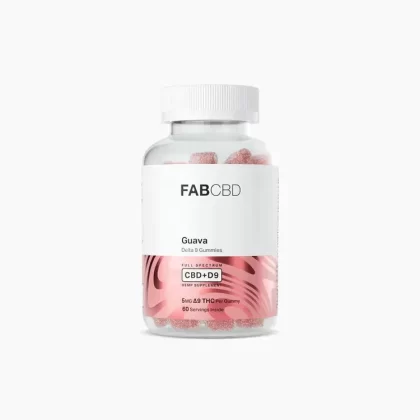 FAB CBD Gummies | DELTA-9 GUMMIES Guava Flavor