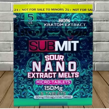 Submit Sour Green Nano Kratom Extract Melts 150mg