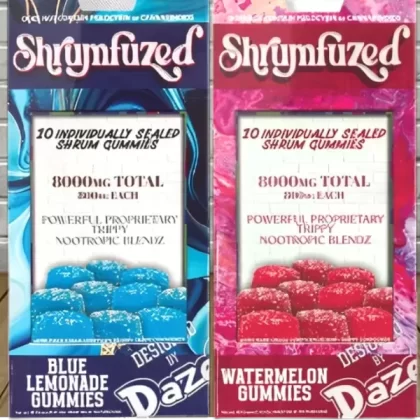 Shrumfuzed Trippy Nootropic Blendz Gummies 8000mg