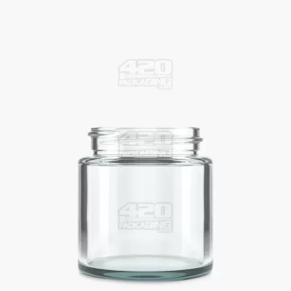 Straight Sided Clear Glass Jars | 53mm – 3.75oz – 84 Count