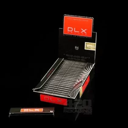 DLX Delux 84mm Size Rolling Papers 24/Box