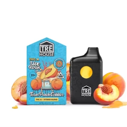 Tre House THC-A Live Rosin Vaporizer – 3500mg