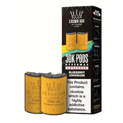 Al Fakher 30k Hypermax Prefilled Pods Blueberry Lemonade