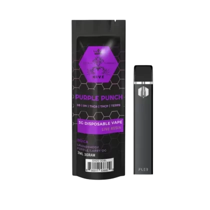 Stirling CBD – Purple Punch Strain Vape Pen 3G