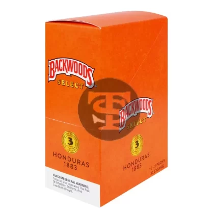 Backwoods Select Honduras 1883 cigars, 10 packs of 3