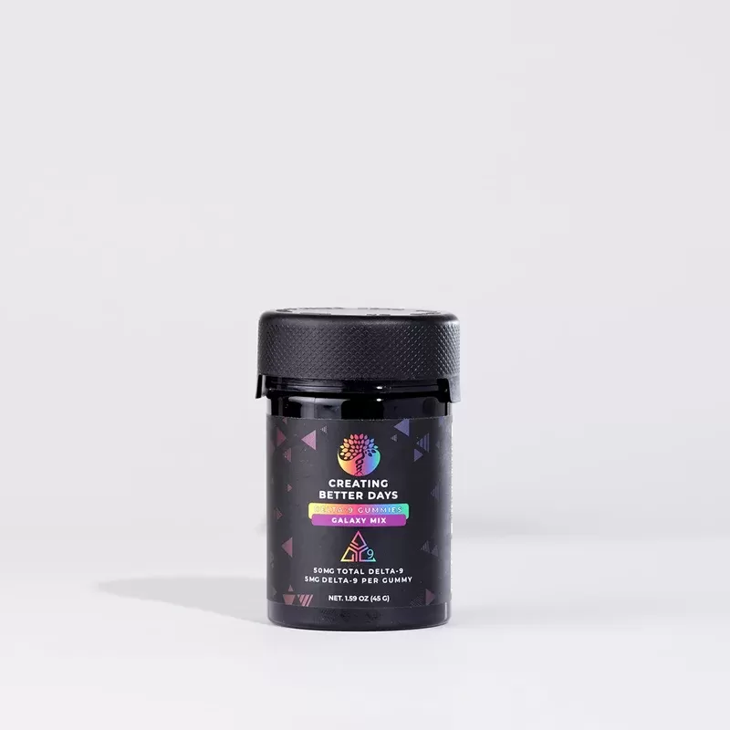 Galaxy Mix Vegan Delta 9 Gummies 50MG – Micro Dose