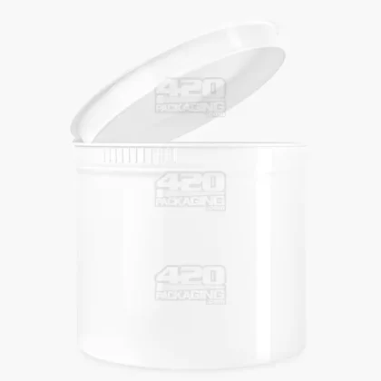 Child Resistant | Opaque White Pop Bottles | 90dr – 28g – 60 Count