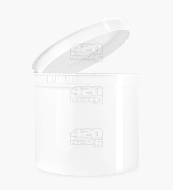 Child Resistant | Opaque White Pop Bottles | 90dr – 28g – 60 Count