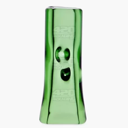 Glass Smoking Filter Tips | 26mm – Green – 20 Count