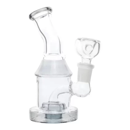 Silver Matrix Mini Bong – 5in