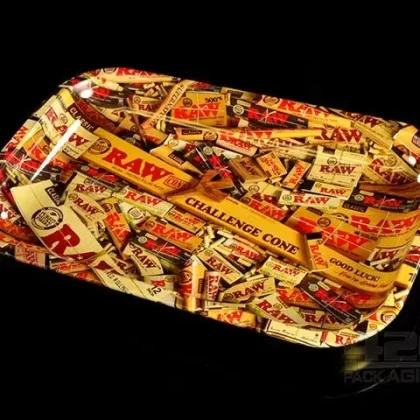 RAW Small Metal Mixed Rolling Tray