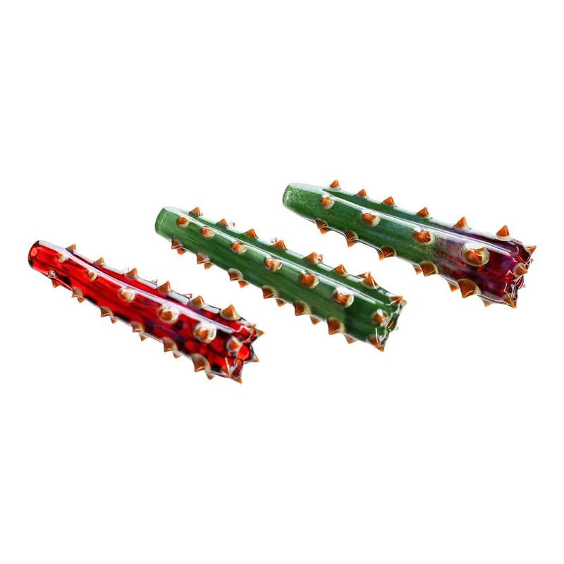 Unparalleled Glass Cactus Chillum – 4in