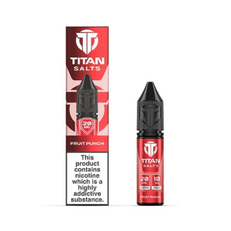 Titan Salt Fruit Punch Nic Salt E Liquid