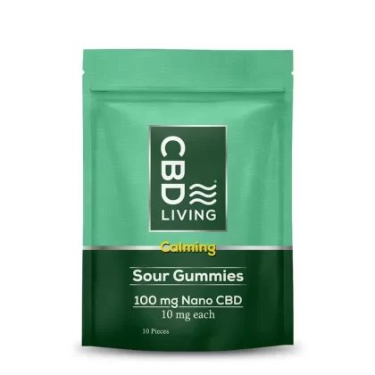 CBD Living Sour Assorted Gummies – 10 mg